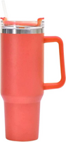 Termo tipo Stanley de Acero Inoxidable - NARANJA - Deportes
