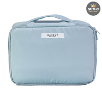 Cosmetiquera Viaje Bolso Maquillaje 2en1 - Azul Claro - Belleza