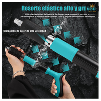 Pistola Remachadora Accesorios Estuche - Herramientas