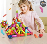 Set Fichas magnéticas de 64 PCS - Jugueteria