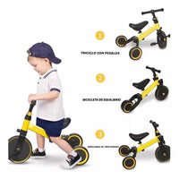 Triciclo Convertible 3 En 1